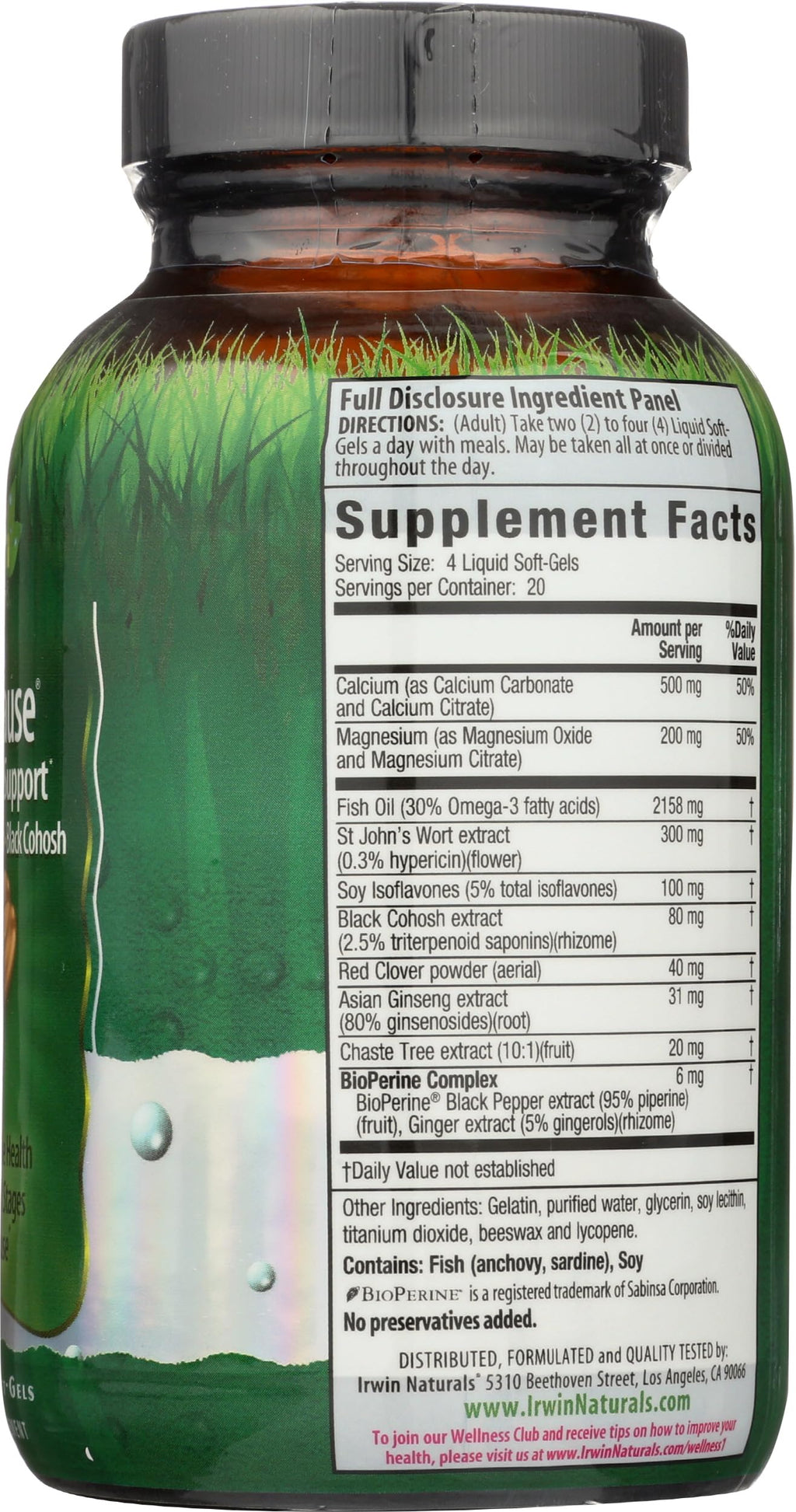 Irwin Naturals EstroPause - 80 Softgels - image 4