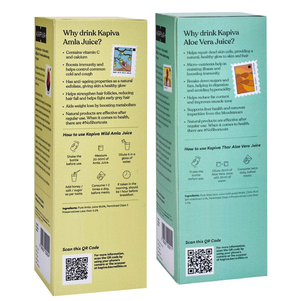 Kapiva Wild Amla and Aloe Vera Juice Combo - 2 x 1L - image 3