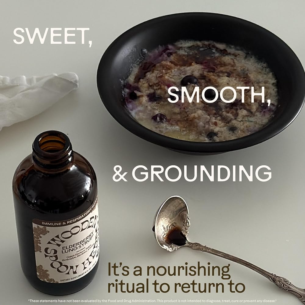 Wooden Spoon Herbs Organic Elderberry Syrup - 8 Fl Oz - image 3
