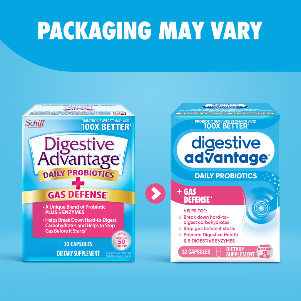 Digestive Advantage Gas Defense Daily Probiotics - 32 Capsules - image 6
