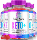 NutraRize Slim Aura Keto ACV Gummies - 300 Count (5 Pack)