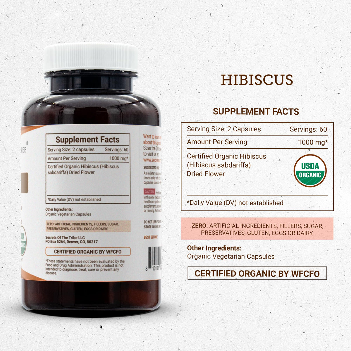 Secrets of the Tribe Hibiscus USDA Organic
