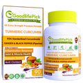 GoodlifePick Premium Turmeric Curcumin Capsules with Ginger & Black