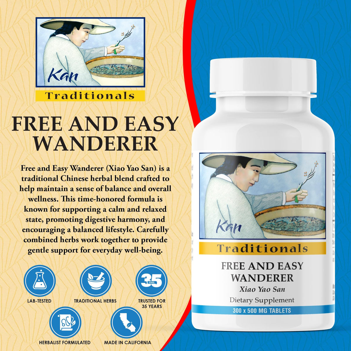 Kan Herbs Company Free and Easy Wanderer