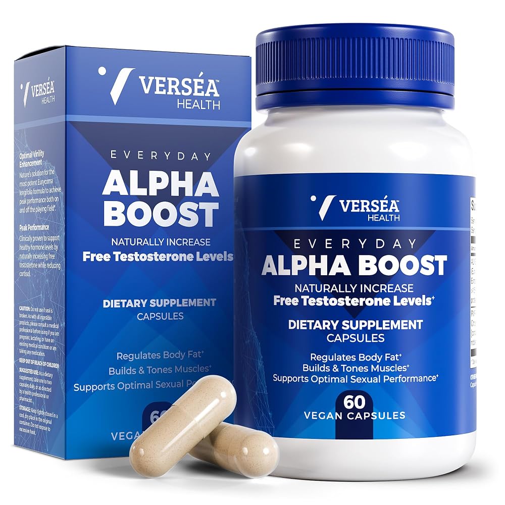 Verséa Alpha Boost Testosterone Support - 60 Capsules