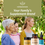 HERBAMAMA Ashwagandha Root Capsules for Mood & Relaxation - 100 Count - image 8