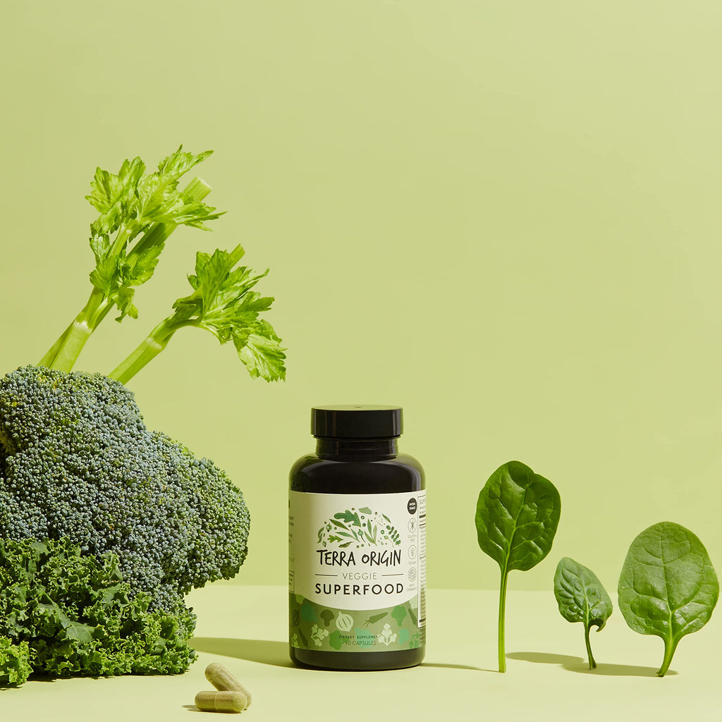 TERRA ORIGIN Veggie Superfood Supplement - 90 Capsules - image 3