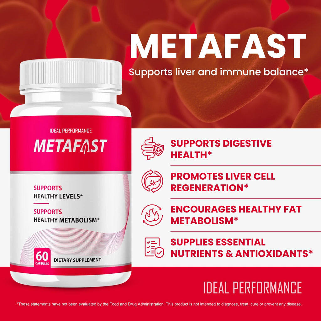 IDEAL PERFORMANCE Metafast Pills - 60 Capsules - image 2