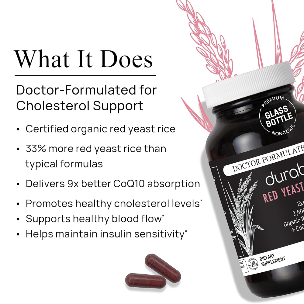Durable Red Yeast Rice with CoQ10
