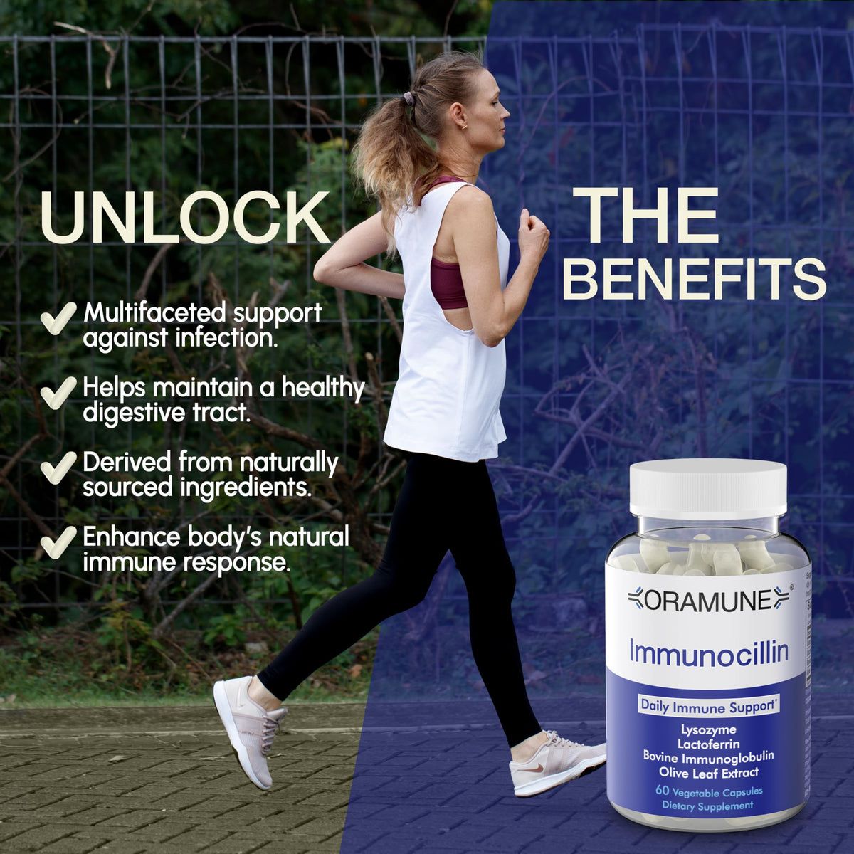 Oramune Support Supplement with Transfer Factor and Pure Colostrum