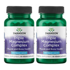 Swanson Triple Magnesium Mineral Complex 400 mg - 60 Capsules