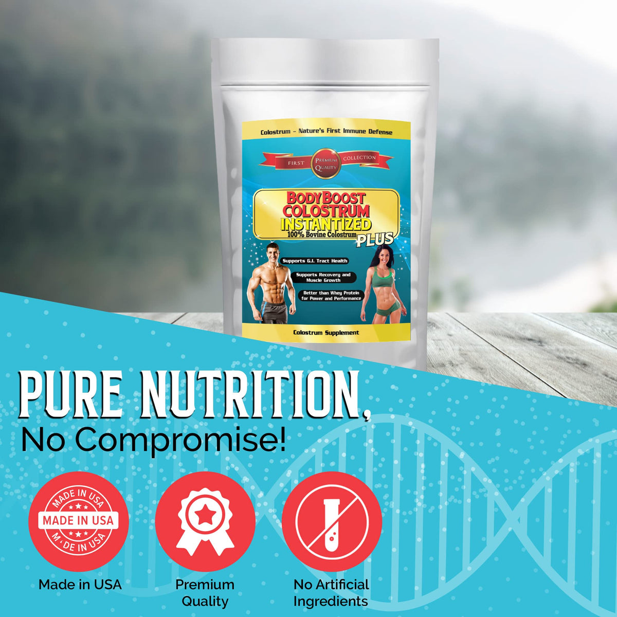 BodyBoost Colostrum Whole & Instantized