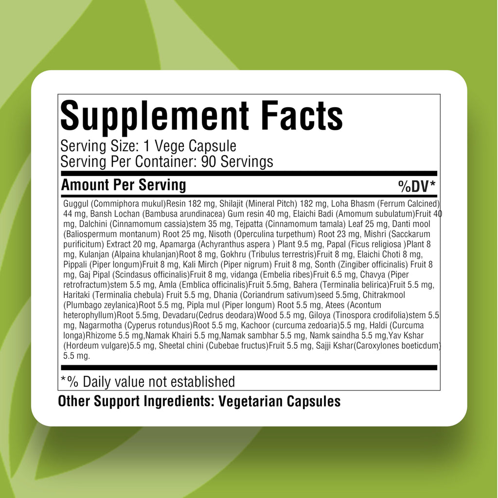 Herbsforever Chanderprabha Capsules Ayurvedic Kidney Support - image 3