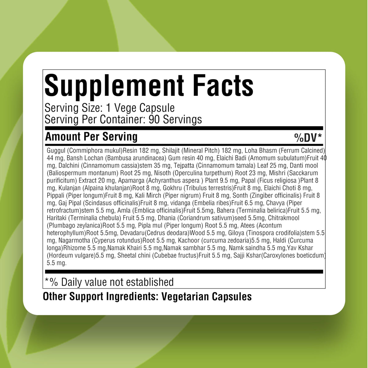 Herbsforever Chanderprabha Capsules Ayurvedic Kidney Support - image 3