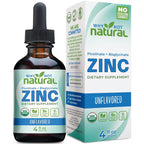 Why Not Natural Organic Liquid Zinc Drops - 4 Fl Oz