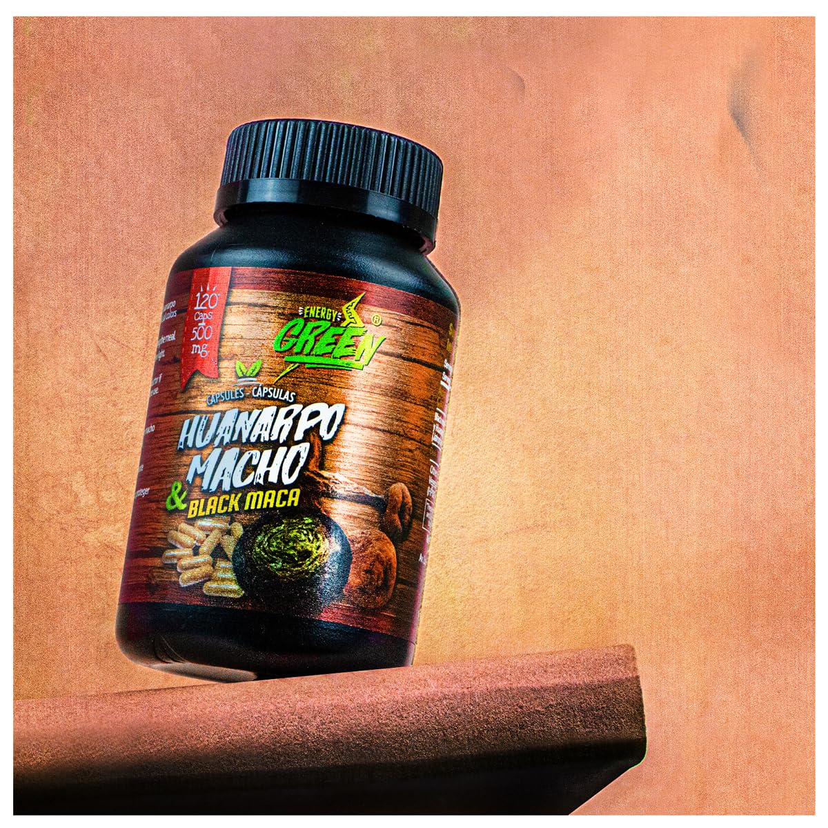 Amazon Andes Black Maca Root & Huanarpo Macho - 120 Capsules - image 6
