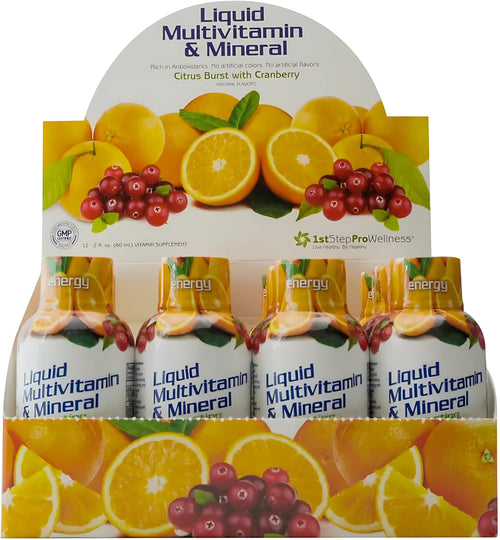 1st Step for Energy Liquid Multivitamin Citrus - 24 Fl Oz