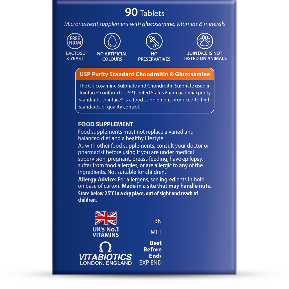 Jointace Glucosamine and Chondroitin Tablets - 90 Tablets - image 10