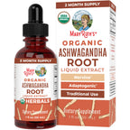 MARYRUTH'S Ashwagandha Root Liquid Drops Mood & Stress Support - 1 Fl Oz