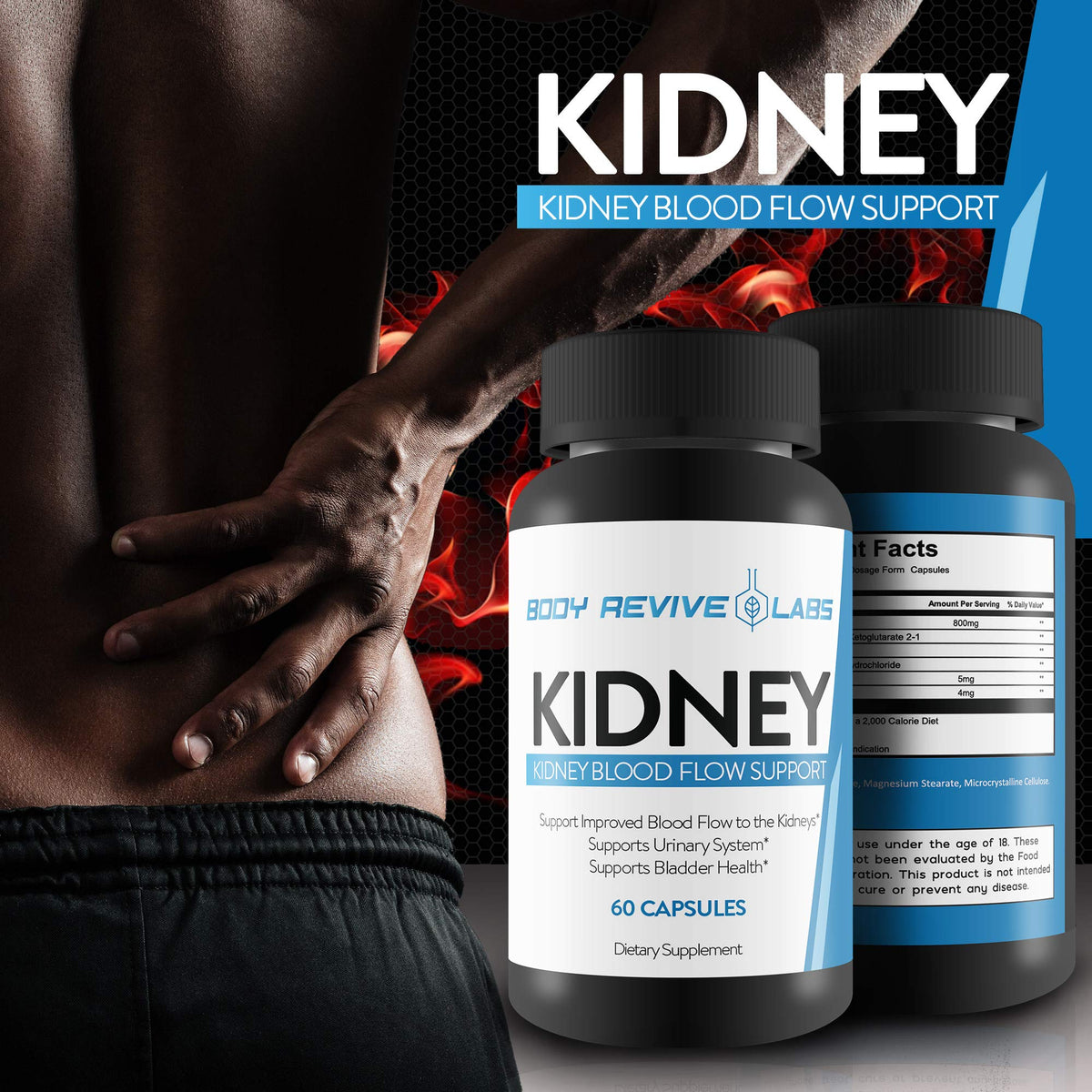 Body Revive Labs Kidney Support Capsules - 1 Count - image 5