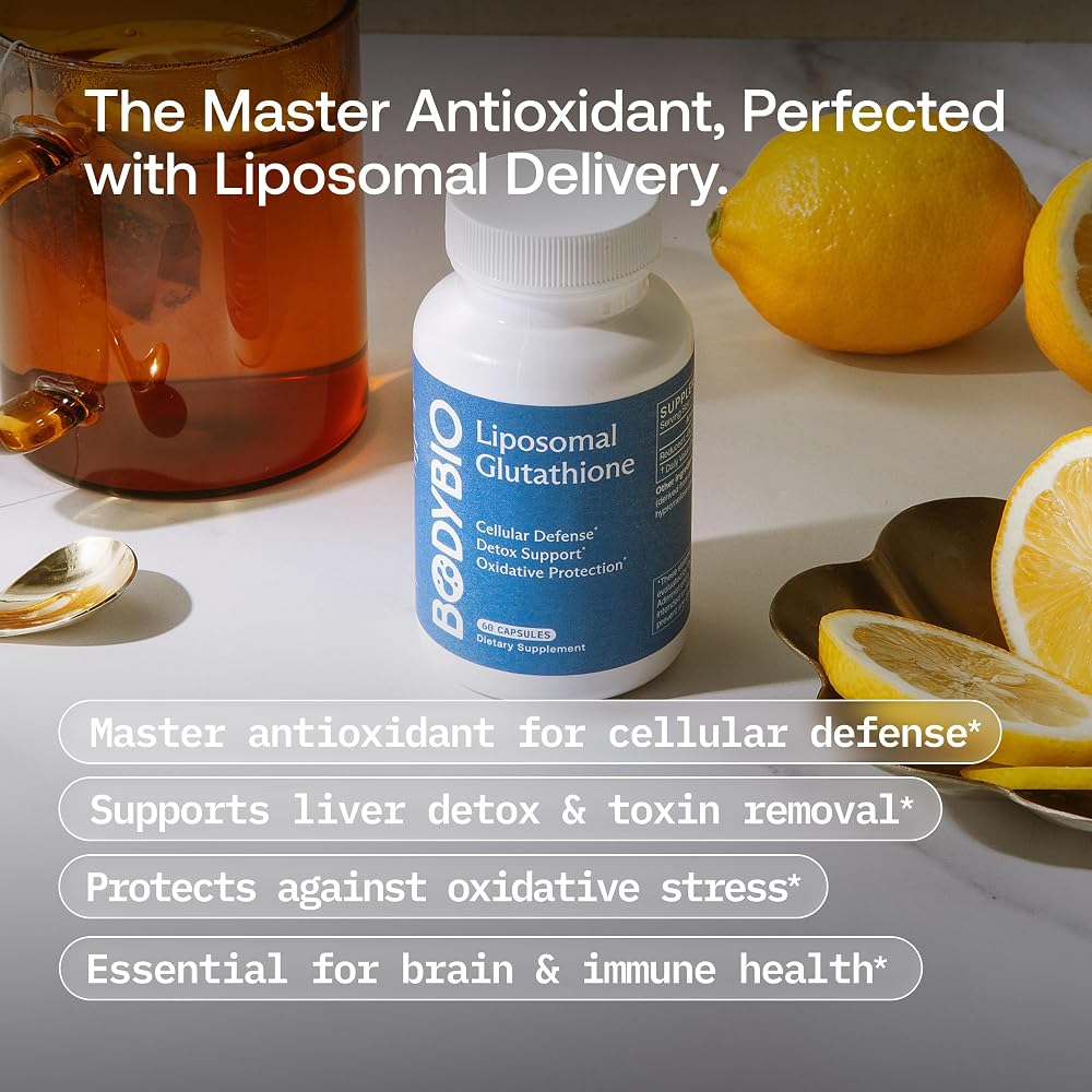 BodyBio Liposomal Glutathione Antioxidant Capsules - 60 Count - image 3