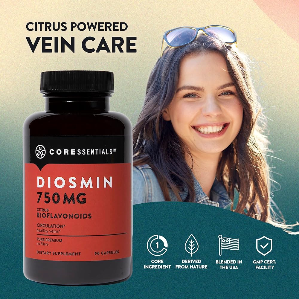 NGL Pure Diosmin 750 mg Citrus Bioflavonoids - 90 Capsules - image 4