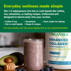 Organika Enhanced Hydrolyzed Collagen Peptides Powder