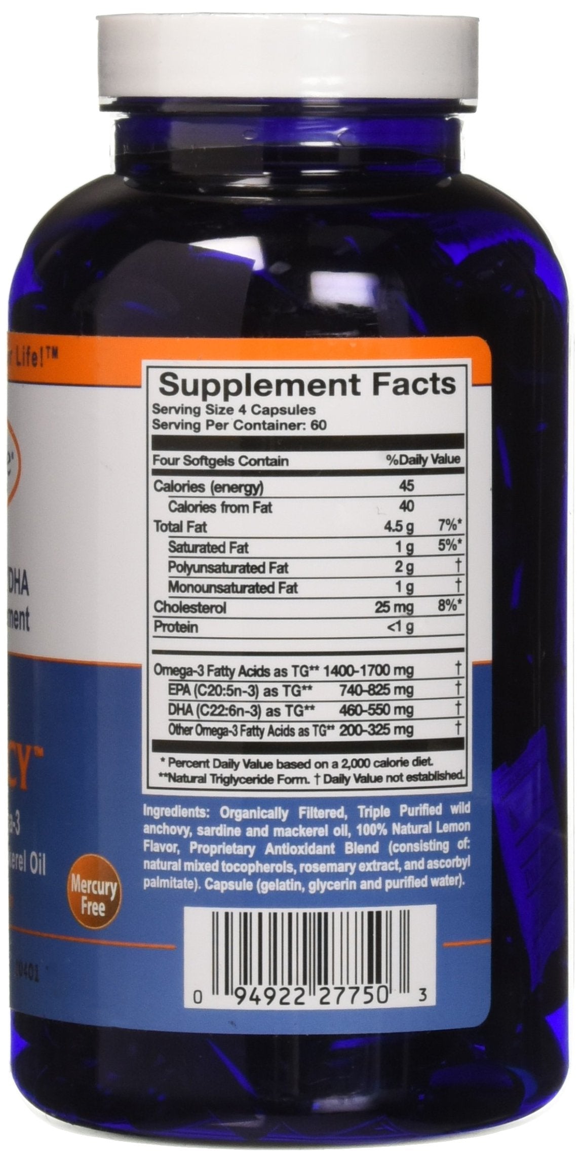 Innate Choice Omega Sufficiency Lemon - 240 Capsules - image 3