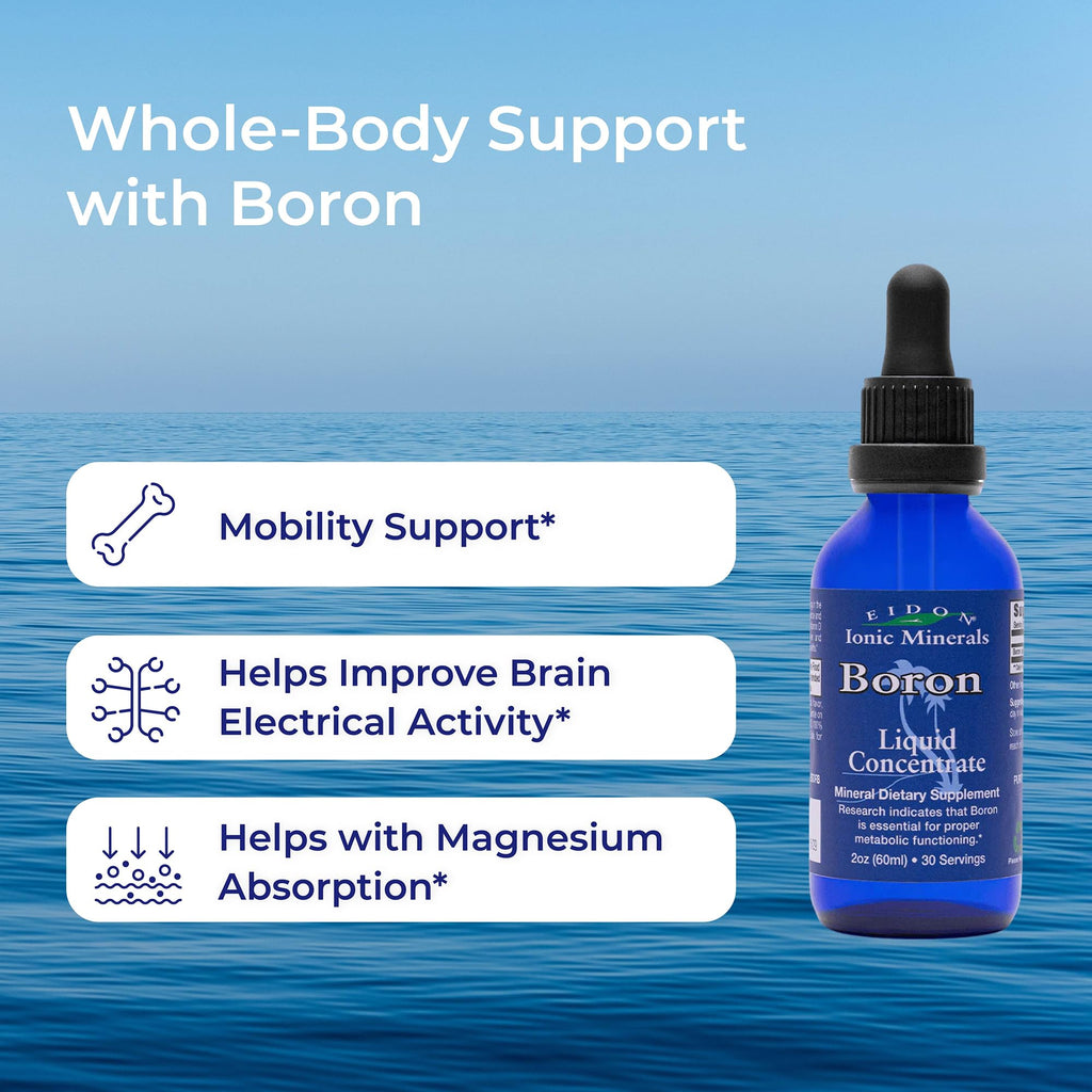 Eidon Ionic Minerals Liquid Boron Drops
