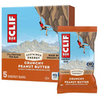 CLIF Bar Crunchy Peanut Butter Energy Bars - 5 Pack