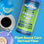 NuFiber Daily Prebiotic Fiber Powder for Digestive Health - 125 Servings - image 6