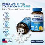 FKMS Authentic Triple Magnesium Complex 300mg for Sleep - 90 Capsules - image 3