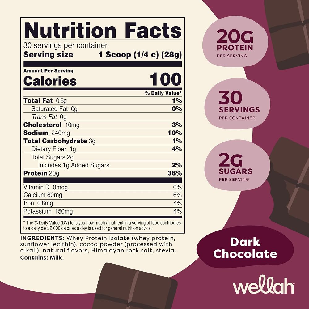 Wellah Protein Your Whey (30 Servings
