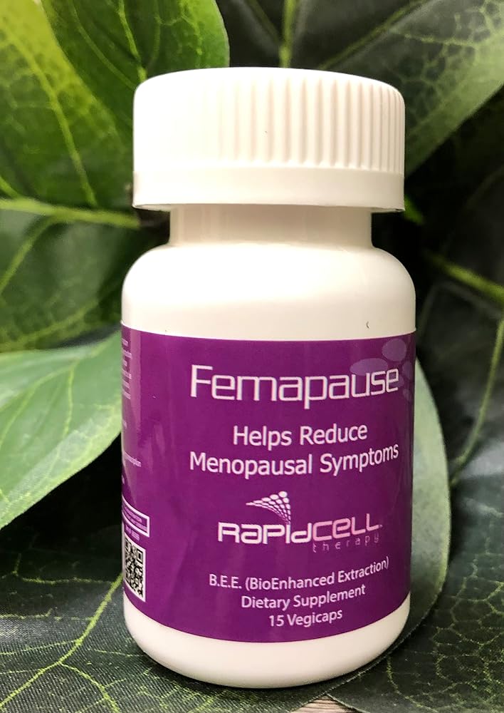 RAPID CELL THERAPY Femapause Capsules for Menopausal Women - 15 Capsules