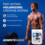GAT SPORT JETMASS Creatine Powder Strawberry Lemonade - 30 Servings - image 2