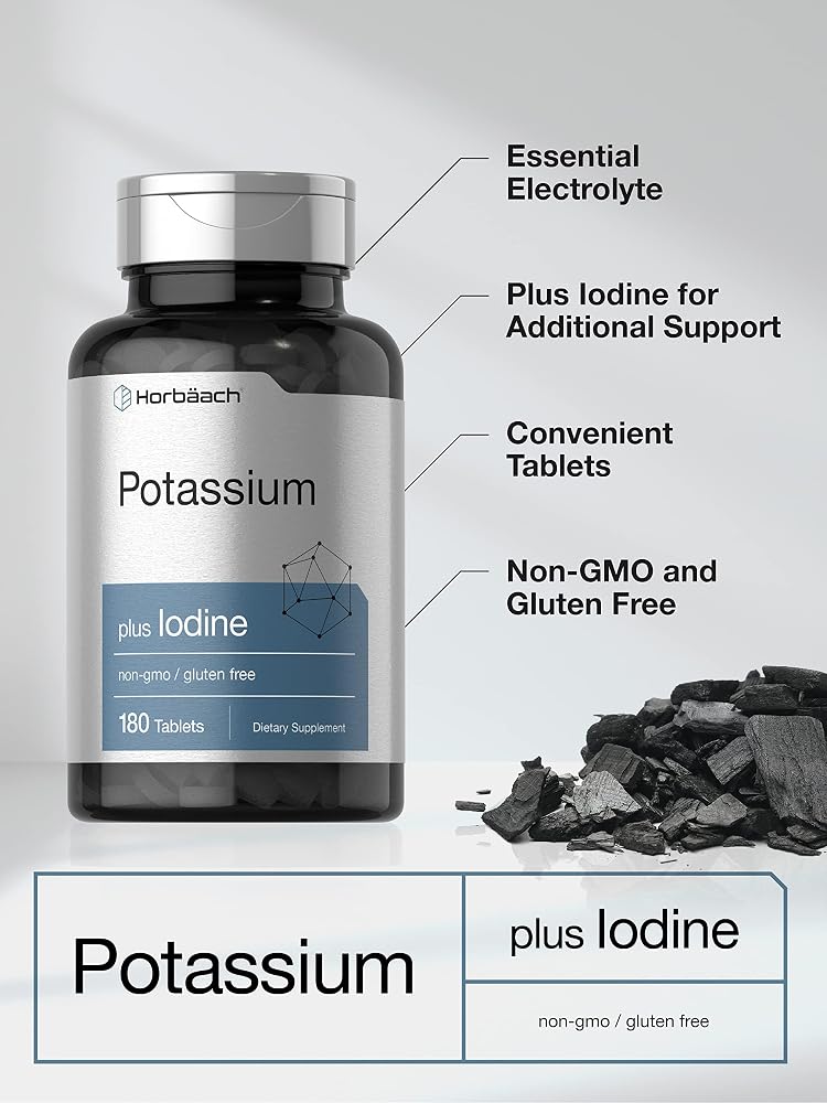 Horbäach Potassium Chloride Plus Iodine - 180 Tablets - image 3
