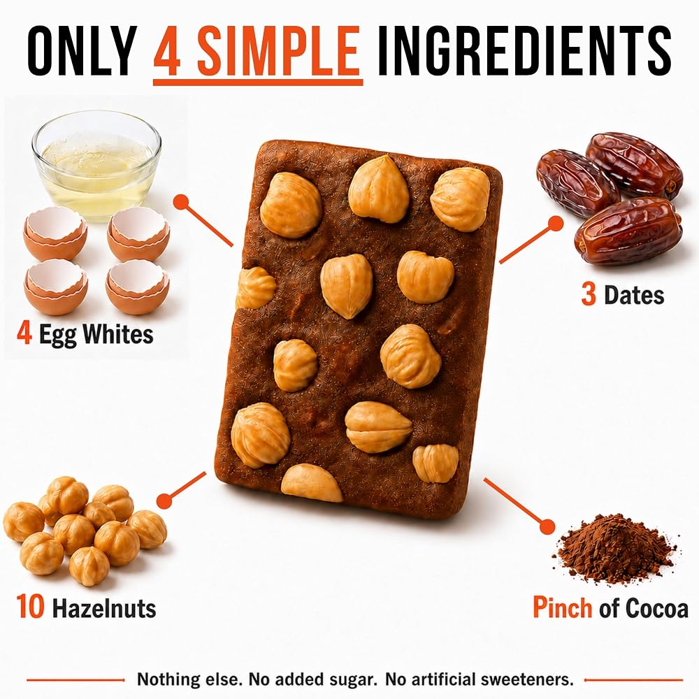PROTABAR Egg White Protein Bars, 15g Protein - 12 Count - image 3