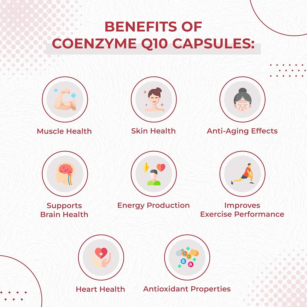 Foods For Gut Coenzyme Q10-Ubiquinone 200mg - 120 Vegetarian Capsules - image 5