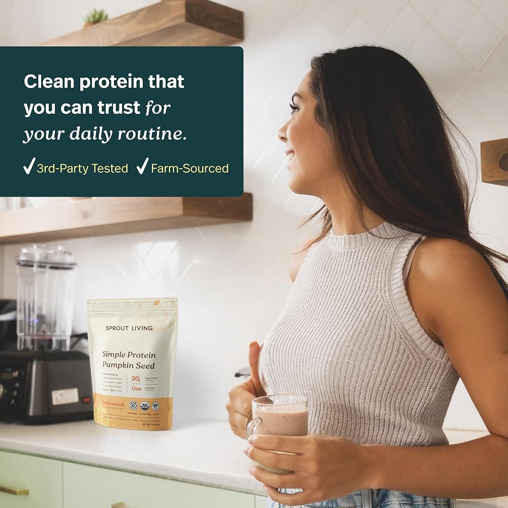 Sprout Living, Simple Protein, Organic Plant Protein Powder - image 4