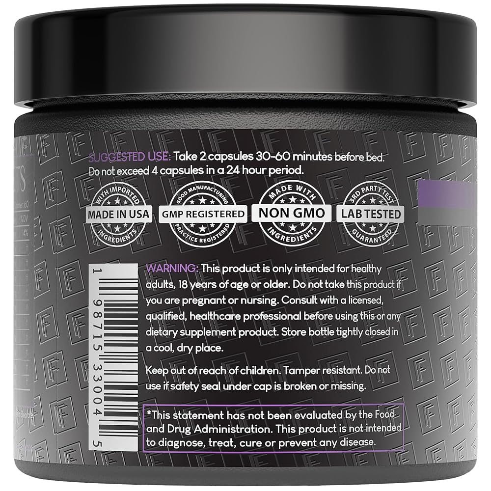 Formulation Factory The Night Before Magnesium Glycinate Sleep Aid - image 3