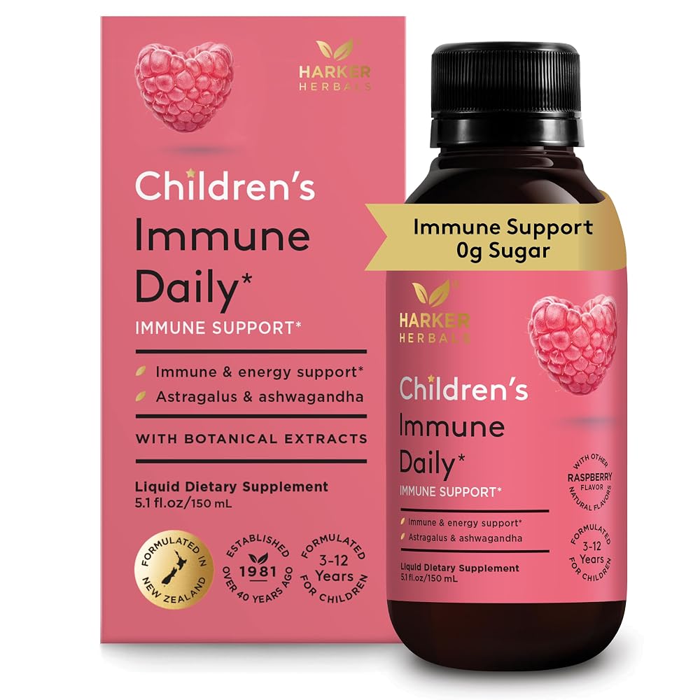 Harker Herbals Children's Liquid Herbal Syrup for Health and Wellbeing