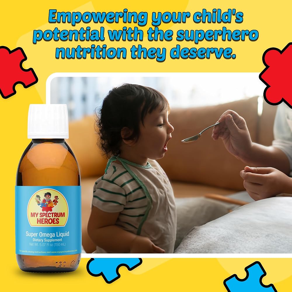 My Spectrum Heroes Omega-3 Fish Oil for Kids & Adults - 5.07 oz - image 6