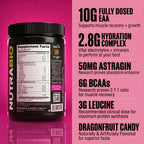 NutraBio Base Aminos EAA + BCAA Powder