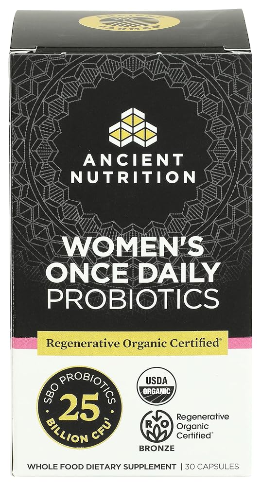 Ancient Nutrition Probiotics Women's 25B - 30 Count