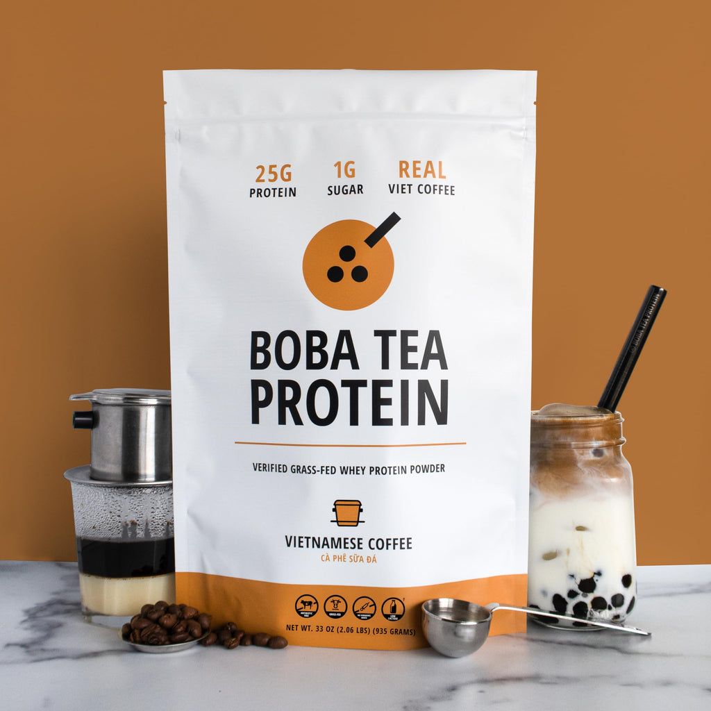 Boba Tea Protein Vietnamese Coffee Whey Isolate - 25 Servings - image 2