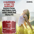 Droppels Apple Cider Vinegar Gummies 1000mg with Beet Root