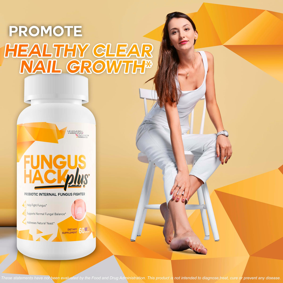 Toe Medfit Fungus Hack Plus Probiotic Internal Fungus Fighter - 60 Count - image 4