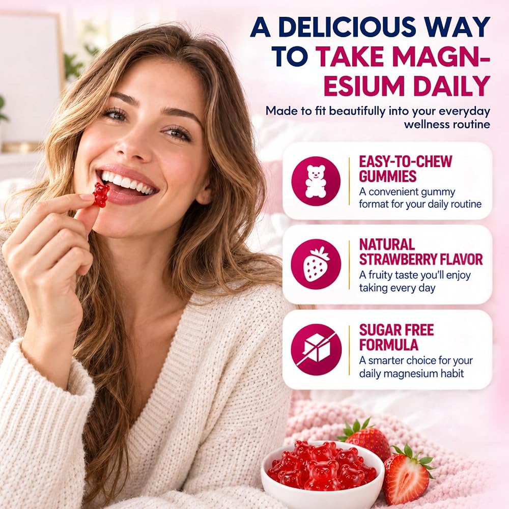 dilib Magnesium Bisglycinate Gummies - 60 Count - image 6
