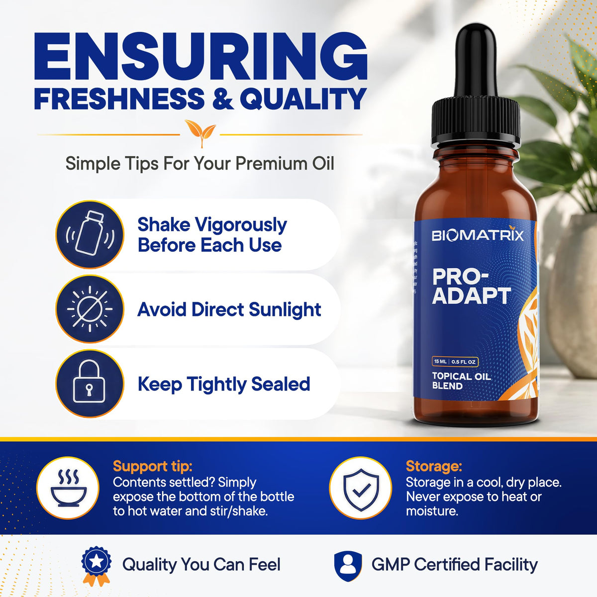 BioMatrix Progesterone Oil Topical with Vitamin E - 500 Drops - image 5