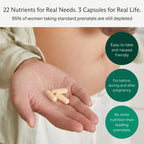 Needed. Prenatal Multivitamin with Methylfolate & Choline - 90 Capsules - image 3